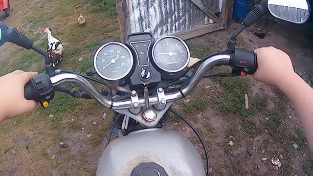 Обзор моего мотоцикла Racer 110(ссылка на данат в описании) смотреть онлайн