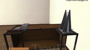 Определение скорости полета  пули с помощью баллистического маятника