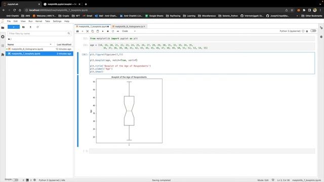 Matplotlib Tutorial - Part 7: Boxplots смотреть онлайн