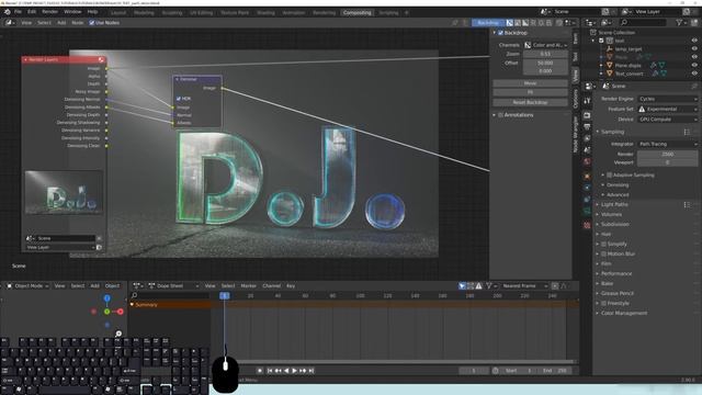Blender Epic Text Tutorial Series | Part 5: Final Render & Compositing