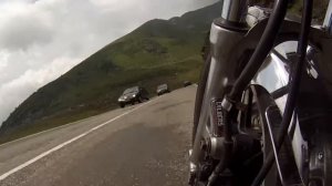 Mountain Pass Transfagarasan 2016 Romania.Honda V45 Magna.