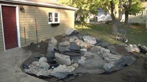 Пример как сделать водопад | ПРУД ПРУДИ