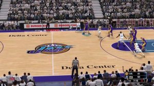 NBA 2K14 NBA  2001 Jazz VS Lakers