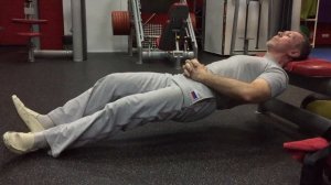 ПЛАНКА-ЭКСТРИМ С УПОРОМ ЗАТЫЛКОМ И ПЯТКАМИ