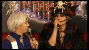 HJO | MY FIRST STORY AT HALLOWEEN PARTY INTERVIEW [27/10/2017] | VAMPS | HYDE | DAIGO | BREAKERZ