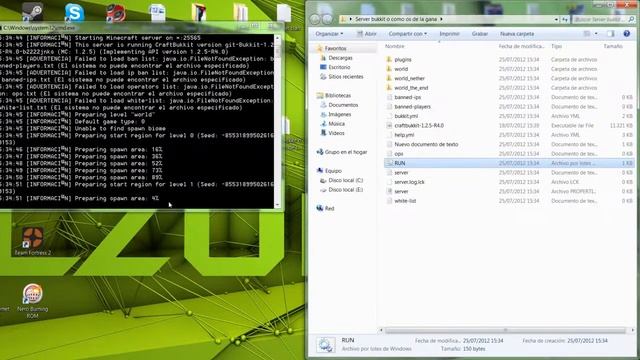 Tutorial Como hacer server bukkit con Hamachi || Minecraft смотреть онлайн