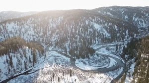 Красота Сибири, река Тайдон