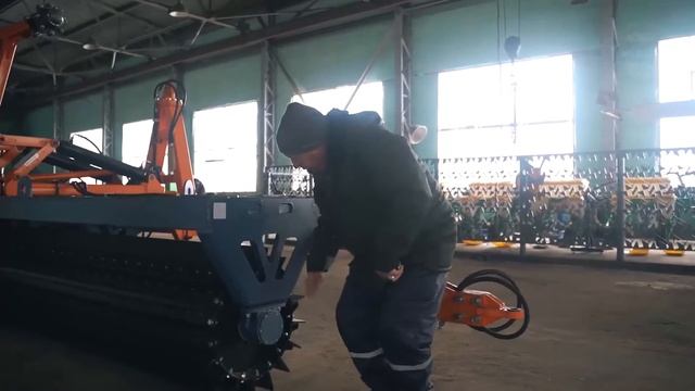 Краткий обзор на заводе катка-измельчителя ножевого SIRIUS-6000 производства ПГ ЮМЗ
