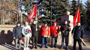 День Великой Октябрьской Революции! Омск "За Новый Социализм"! Поздравляем!" Киножурнал № 37