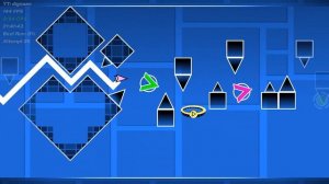 Funk Circles Full Layout [impossible] Geometry Dash