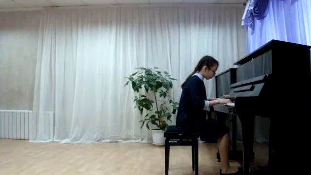 А.Бызов "Все пройдет" из цикла "Семь пьес для фортепиано" исполняет Кулябина Элина смотреть онлайн