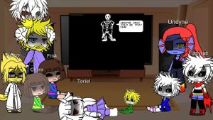 Undertale Reacts To Disbelief Papyrus (My AU)