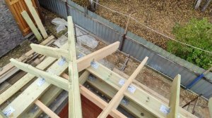 Желательно таким должно быть качество сборки стропильной системы