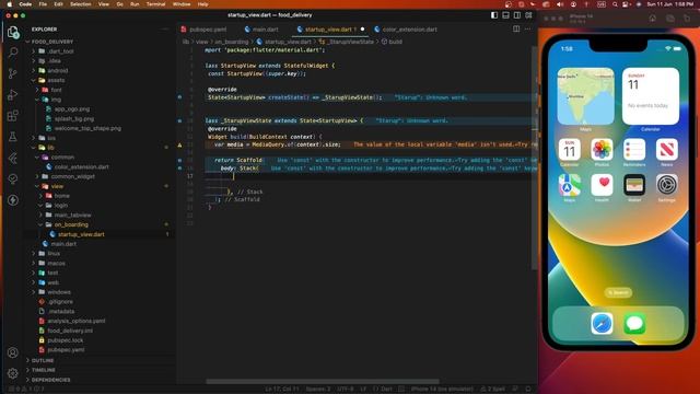 #1 Savor the Flavor with our Food Delivery App in Flutter & Dart | Mobile App Development Guide!