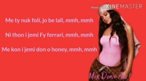 dhurata dora  ferrari (lyrics)