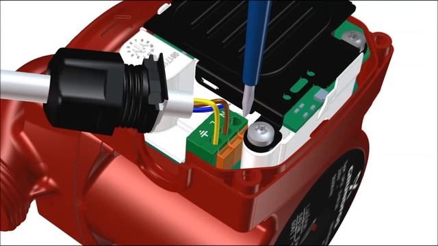 Как правильно подключить провода насос водяной How to set-up wire connection on Grundfos UPS2 pump - смотреть видео онлайн от "