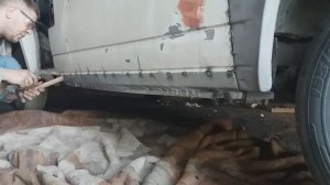 полное восстановление кузова фольксваген Т4, ремонт и изготовление деталей кузова. Часть 1.
