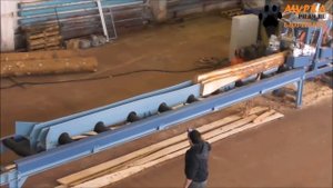 Лесопильный завод поточного производства пиломатериала 30 м/мин