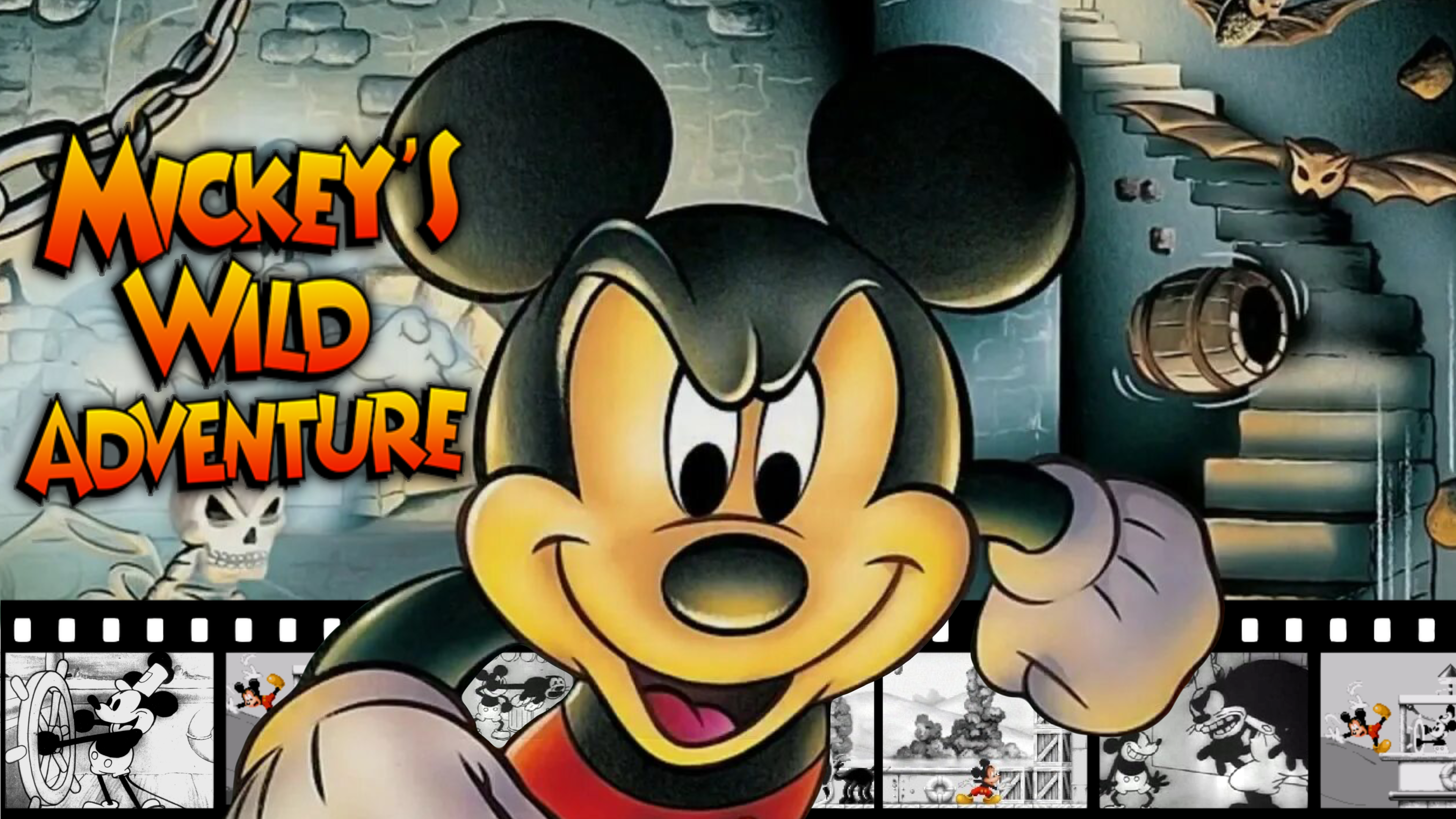 МИККИ МАУС, КОТОРЫЙ ОТВИСАЕТ В ПРОШЛОМ ➤ Mickey's Wild Adventure [НостальГейм / PS1]