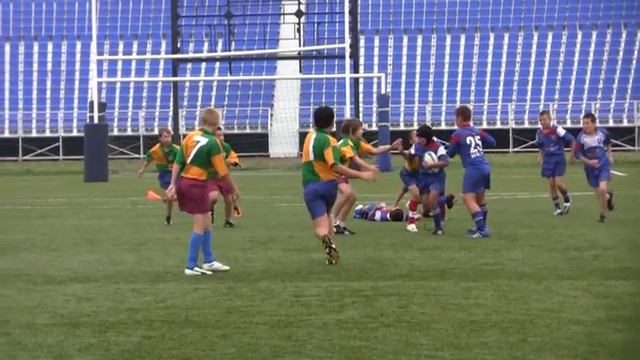 Регби 1-й !!! Турнир детей и юношей 2012 1-я часть 6.49сек смотреть онлайн