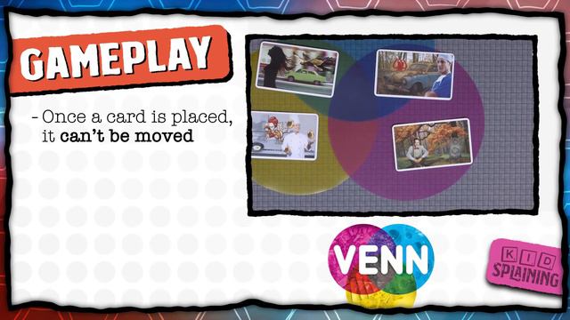 How to Play VENN Party Game | Kidsplaining Board Game Tutorial смотреть онлайн