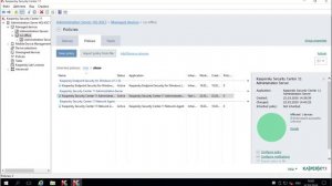 Управление подчинёнными серверами KSC