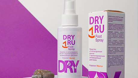 Спрей для ног DRYRU Foot spray - ОБЗОР