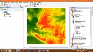 ArcGIS 10 - № 17. Создание изолиний.