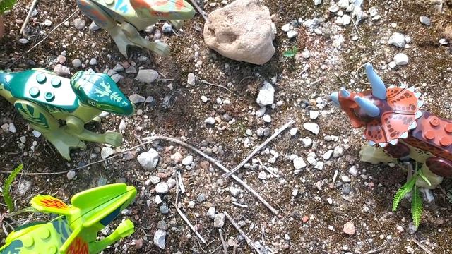 Чихающие Лего динозавры смотреть онлайн