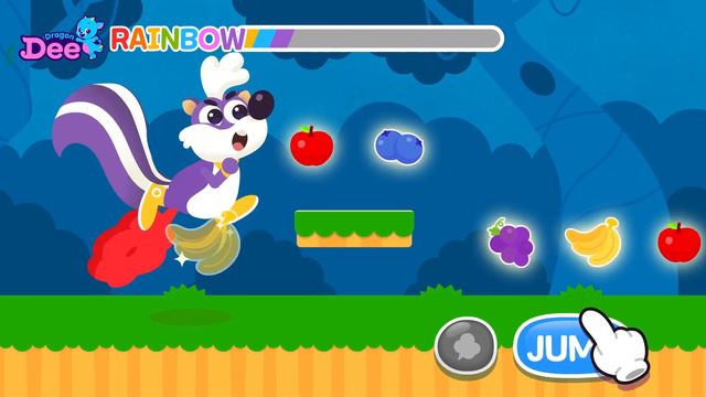 Fart Man Skunk Game | Help! Animal Heroes! 🚨 | Learn colors | Dragon Dee Games for Children