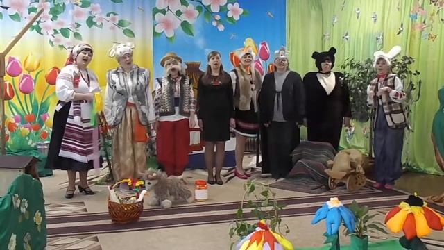 Музична драматизація-казка від педагогів для малят "Солом'яний бичок на новий лад" смотреть онлайн