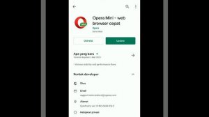 Cara Memperbarui Opera Mini ■ Update Opera Mini ke Versi Terbaru