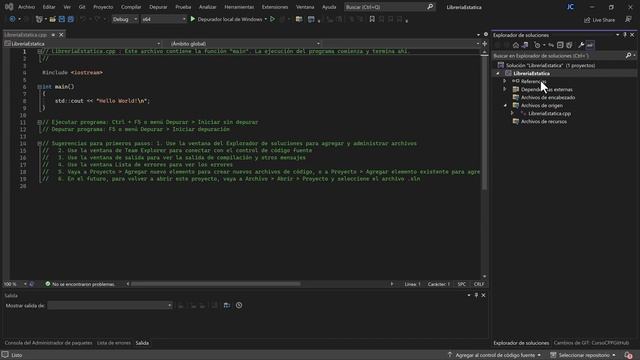 218.- Curso de C++ Avanzado. Uso de Librerías externas como estáticas смотреть онлайн
