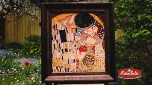 Вышивка Бисером Поцелуй Золотые Ручки по мотивам Климта