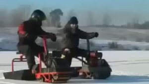 Снегоход для рыбаков Ерш