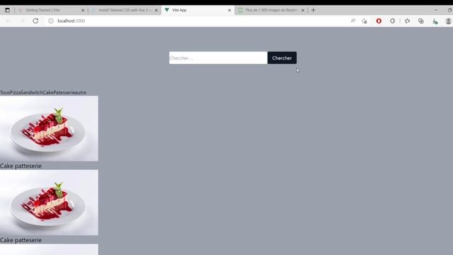 2- Partie Front-end avec VueJs et Tailwind | Recette FulStack App Home Page смотреть онлайн