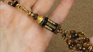 Сотуар из тигрового глаза и кианита