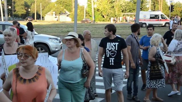 Перекрытие дороги в Харькове, часть 7 смотреть онлайн