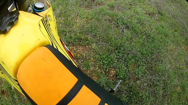 TS200 и DR125 в карьере.