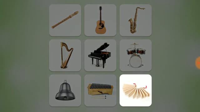 Игры для детей. 3 уровень. Музыкальные инструменты смотреть онлайн