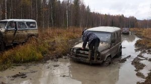 Уаз Хантер Буксует
