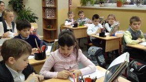 Урок во 2а классе