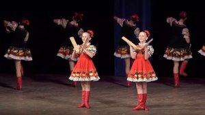 "Золотая хохлома", ансамбль "Школьные годы", "Golden Khokhloma", the ensemble "School years"