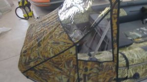 Лодка Reef Triton 370Fi S MAX интегрированные фальшборта Камуфляж Тростник