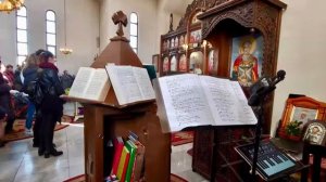 Византийский распев "Достойно есть" - глас 5 - Патриаршая традиция / Храм "Рождество Христово"