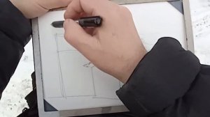 Городская зарисовка карандашом на пленэре 16.02.2023 UrbanSketching Pencil and digital color edit
