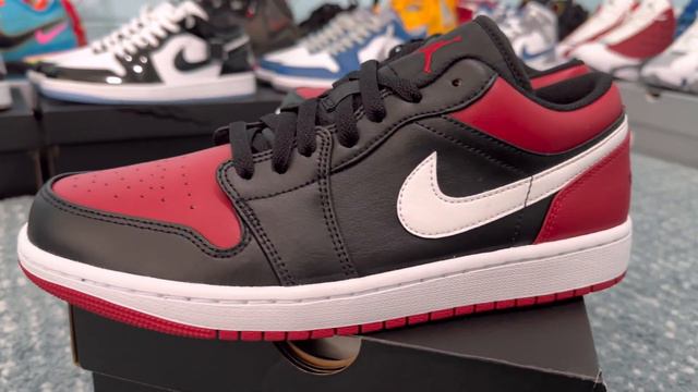 AIR JORDAN 1 LOW BRED TOE / ALTERNATE BRED TOE / UNBOXING / ON FEET LOOK смотреть онлайн