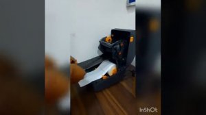 Zebra ZD230 Paper and Ink change and calibration