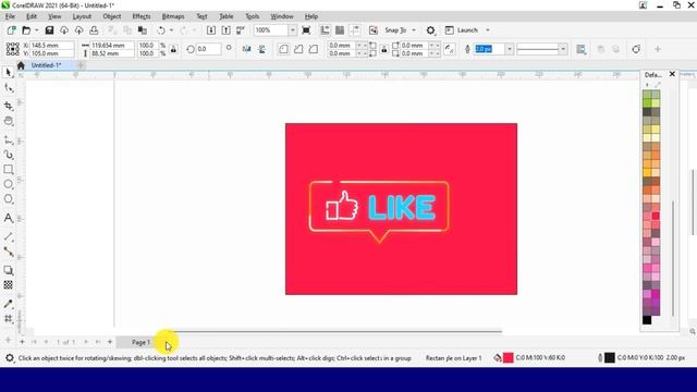 Color Palette Not Showing in Coreldraw смотреть онлайн