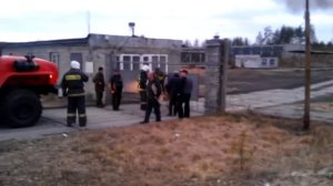 Пожар в военной части Лупче-Савино 2 (Кандалакша)